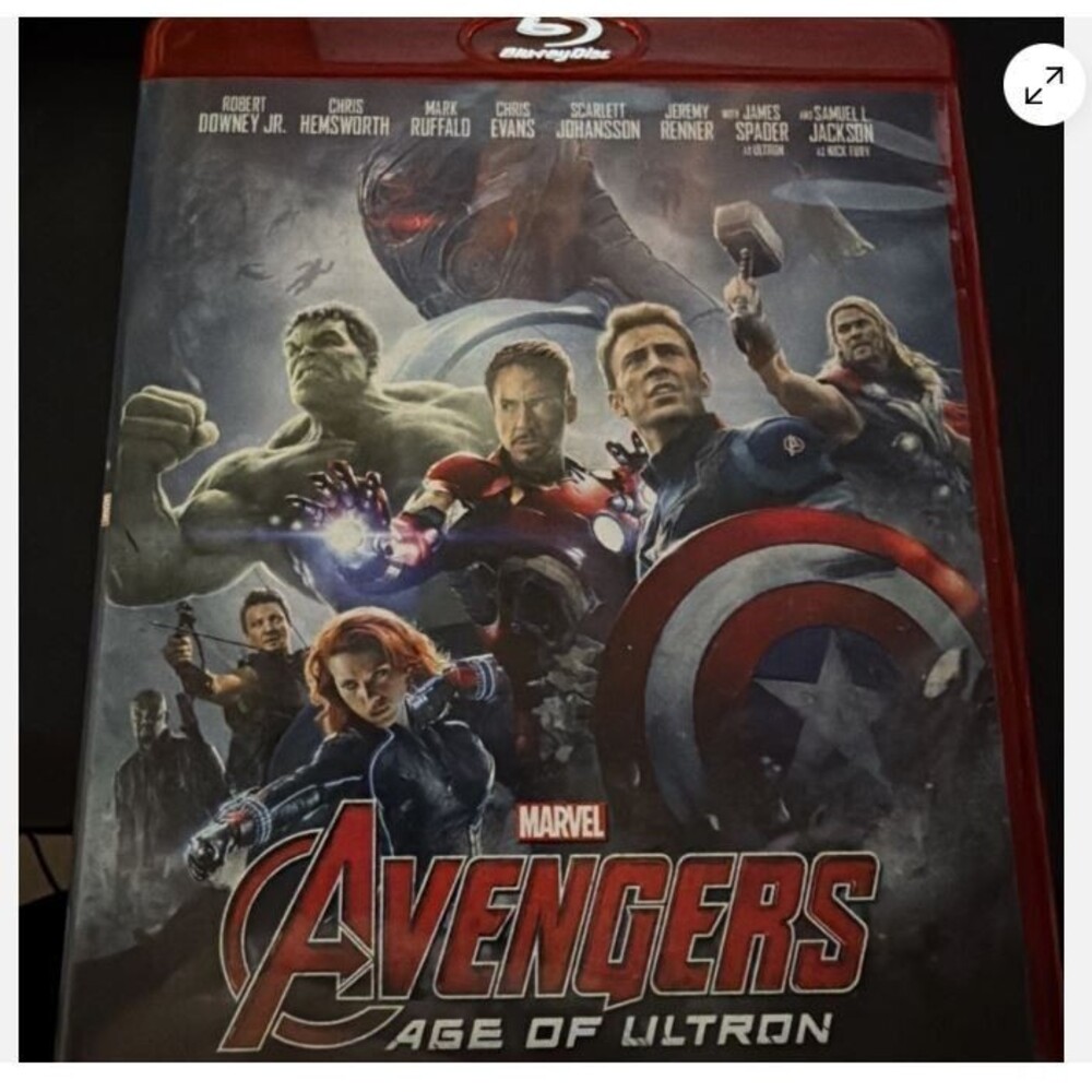 The Avengers (Marvel) (Blu-ray, 2012) disk only